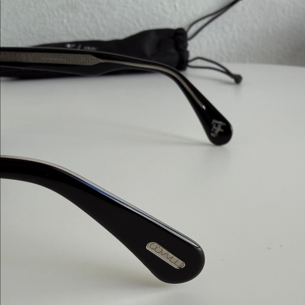 Oliver Peoples x Roger Federer R-3 51mm Polarized Black Sunglasses - Picture 4 of 8